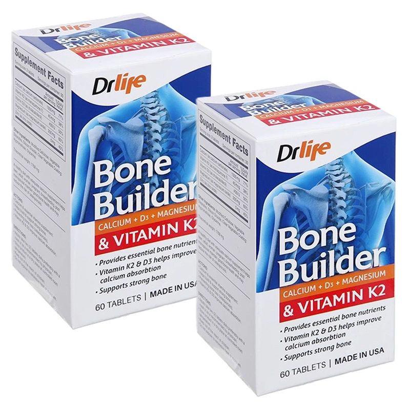 Combo 2 hộp Thực phẩm bảo vệ sức khoẻ: Dr Life Bone Builder - 